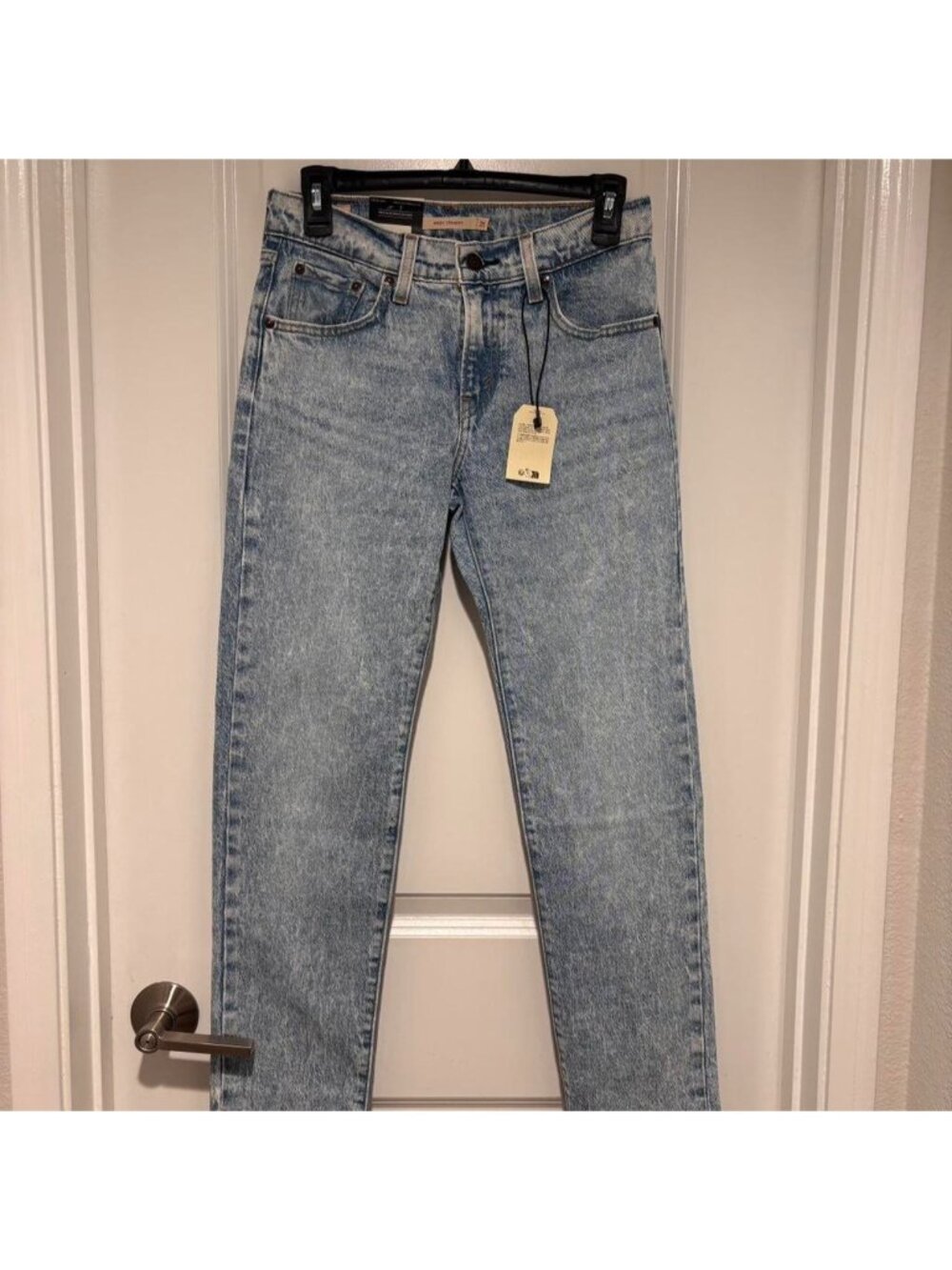 Levi's Middy Straight blue straight leg jeans Size 25